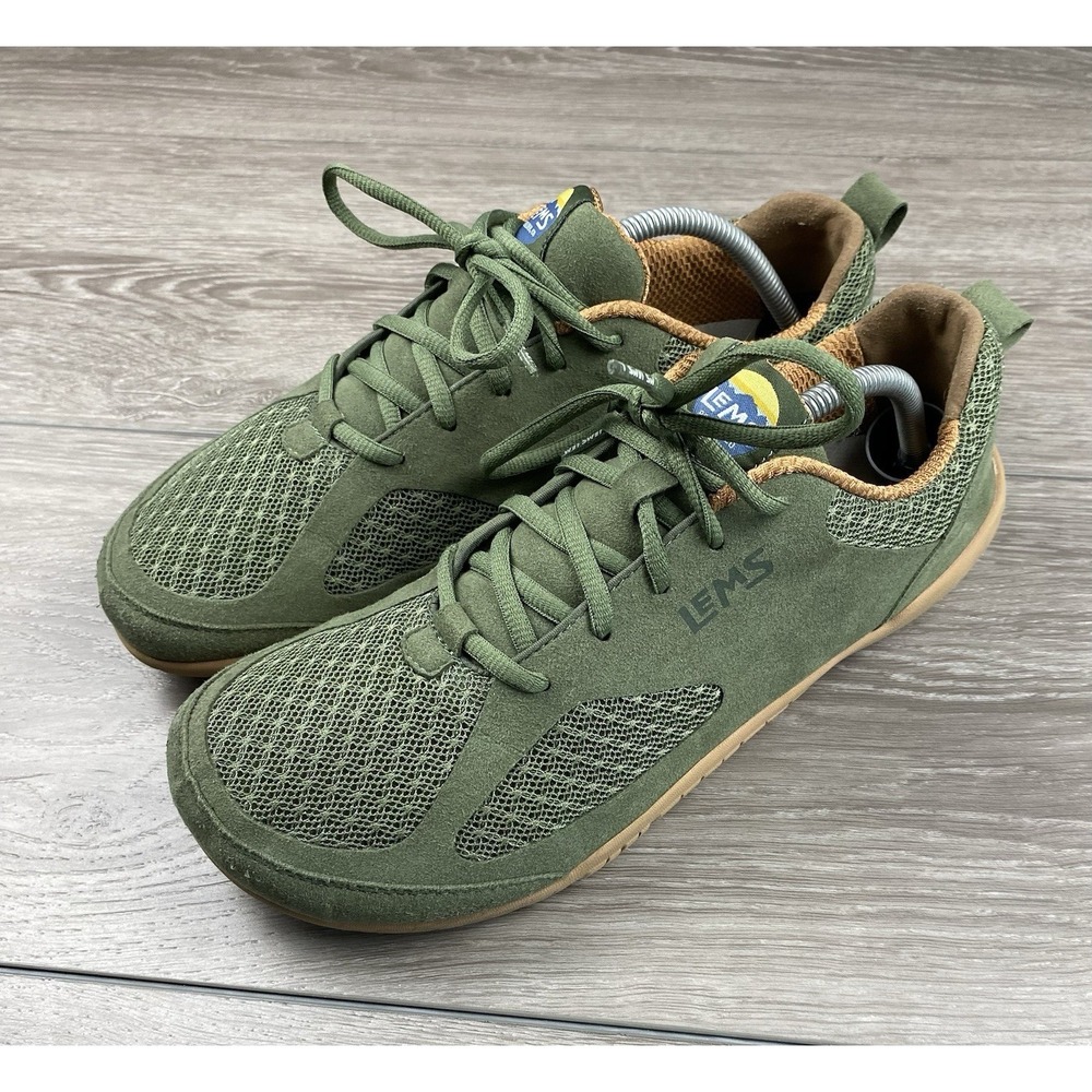 Lems Unisex Primal 2 Barefoot Minimalist Sneakers Green Men's 10 Women's 11.5 - Picture 3 of 9